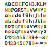 Magnetic Letters and Numbers for Children, 105 Pcs Kids Fridge EVA Magnets, Educational Alphabet Toys for Toddlers Bath and Learning, Spelling Counting Magnets for Magnetic Board and Refrigerator