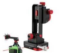 Magnetic Level Bracket - 360 Rotating Fine Tuning, Adjustable Support Shelf, Multi Functional Mounting Head | Wall Ceiling Cutting Pipe Home Repair Furniture High Altitude Work Leveling Installation