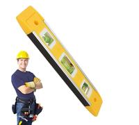 Magnetic Level - Magnetic Levels for Buildings, Portable Balanced Horizontal Vertical Rule for Plumbing Carpentry Tiles Garage