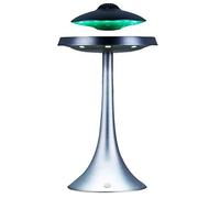 Magnetic Levitating Desk Lamp with Bluetooth Speaker V4.0: 5W Stereo Sound Wireless Charging 360° Rotation LED Night Light for Home Office