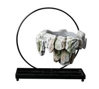 Magnetic Levitating Floating Planter with Rockery - Levitating Plant Pot, Suspension Decor Floating for Plant Pot,Futuristic