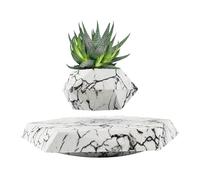 Magnetic Levitating Plant Pot, 360° Rotating Floating Flower Pot for Home and Office Decor, Unique Bonsai Design for Living Room and Study