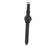 Magnetic Levitation Watch Cool Design Unisex Floating Ball Dial Quartz Timepiece High Accuracy 30M for Men Women Casual Wear Copper Case Silicone Band (Black Shell Blue Scales)