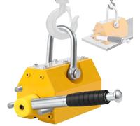 Magnetic Lifter, Permanent Lifting Magnet for Safe Handling of Ferrous Materials, 400/600kg Capacity