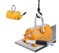 Magnetic Lifter with Release, 220-1320 Lbs Pulling Force Lifting Magnet, Heavy Duty Permanent Magnet for Hoist, Shop Crane