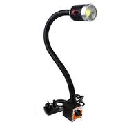 Magnetic Light Flexible Gooseneck Stand 500 Lumen 120v Cob Work Light with Adjustable Magnetic Base for Lathe CNC Milling Drill Press Sewing Machine Industrial Lighting