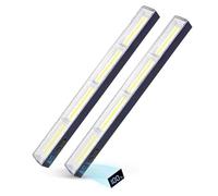 Magnetic Lights Rechargeable 2 Pack 4000 Lumens 7200mAh 40CM Work Light Bar, Inspection Lamp 216 LED Bulbs Waterproof, Portable Lighting with Hook, for Camping, Car Repair, Garage, Workshop Tasks