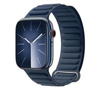 Magnetic Link Band for Apple Watch Band 46mm 45mm 44mm 42mm 41mm 40mm 38mm iWatch Ultra 2 Bands 49mm for Men Women,FineWoven Nylon Magnet Loop Strap for iWatch Series 10 9 8 7 6 5 4 3 SE 2nd Ultra