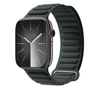 Magnetic Link Band for Apple Watch Band 46mm 45mm 44mm 42mm 41mm 40mm 38mm iWatch Ultra 2 Bands 49mm for Men Women,FineWoven Nylon Magnet Loop Strap for iWatch Series 10 9 8 7 6 5 4 3 SE 2nd Ultra