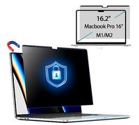 Magnetic Macbook Pro 16 inch Screen Protector 2021, Macbook Pro Privacy Screen 16 Compatible with New Macbook Pro 16.2 inch 2021 M1 Pro/M1 Max (A2485),Anti-Spy/Bubble Free/Anti Fingerprint/Removable