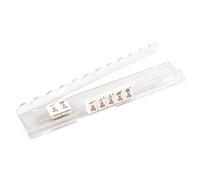 Magnetic Mahjong Racks Scalloped Acrylic Magnetic