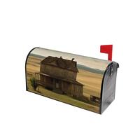 Magnetic Mailbox Covers Standard Size 21x18 in Mailbox Covers Wraps Waterproof Mailbox Wraps House on The Prairie Decorative Mail Box Post Letter Box Cover for Home Garden Outdoor Yard Decor