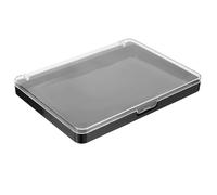 Magnetic Makeup Palette Black Empty Acrylic Eyeshadow Tray | Travel-friendly Storage, Pan Visibility for Display, Build Your Own Palette, Small Spaces