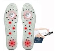 Magnetic Massage Insoles for Weight Loss - Acupressure Reflexology Foot Therapy Insoles for Plantar Fasciitis and Foot Health Care