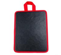Magnetic Mat For Garage Workbench Organization Strong Magnet Holder Pad Red | Portable Magnetic Leather Mat 40X25cm Red Strong Hold For Hardware Bits Screw Organization(Hanging belt)