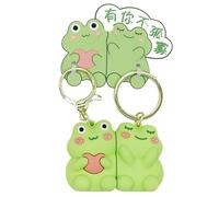 Magnetic Matching Keychain | 2X Cartoon Animal Bag Pendant - Backpack Accessory, Purse Charm for Best Friend Wife Husband