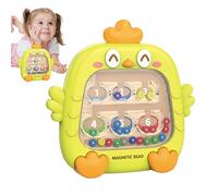 Magnetic Maze - 5.71x0.98x5.51 in Chicken Design Puzzle | Travel Toys, Stem Toy Color and Counting Learning Activities for Boys Girls Ages 4+ Guide Cards, Parent Child Interactive Children's Educati