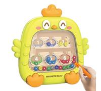 Magnetic Maze Board - Activity Toy For Chicken Puzzles, Fine Motor Skills | Development Tools For Educational Learning Interactive Training System, Creative Way Finding Playset For Boys, Girls I
