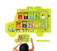Magnetic Maze Board - Color Sorting Activities | Fine Motor Skills Math Matching Developmental Interactive Toy for Kids 2-6