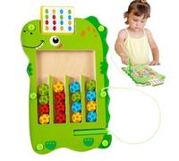 Magnetic Maze Board, Dinosaur Activity Toy, Educational Sensory Game, Classroom Kindergarten Travel Indoor Outdoor Play Resource, Interactive Learning Development Tool, Puzzle Pack for Kids, Students