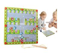 Magnetic Maze Board | Fun Educational Wooden Learning Toys | Alphabet Puzzle Learning Activities | for Kids Kindergarten Students Boys Girls Children Daughter Son