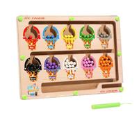Magnetic Maze Board - Ice Cream Wooden Magnet Wand Mastery Puzzle