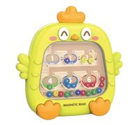 Magnetic Maze Toy - 5.71 Inches, Magnetic Color And Number Maze, Puzzle | Educational Learning Board Game, Fine Motor Skill Training Toy, Interactive Brain Development Use