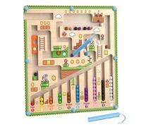 Magnetic Maze Walking Ball Game, Children Concentration Training Logic Thinking Early Education Toy