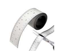 Magnetic Measuring Strip - Flexible Ruler for Precision Layout | 39.37 Inch PVC with Scale Markings, Inch Centimeter Tape for Whiteboards, Lathes, Saws, Milling Tables, Craft Surfaces