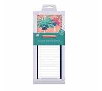 Magnetic Memo Notes Pad and Pencil - Hanging Flower Basket Design - Lovely Gift Idea - from Otter House