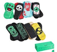 Magnetic Mini Fingerboard | 3D Printed Fingerboard Obstacles, Spin, Flipe, And Roll Your Stress Away | Fun, Stress-Relieving & Portable | For Family Friends Boys Girls (3)