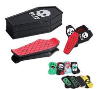 Magnetic Mini Fingerboard - Fun, 3D Printed Pro Fingerboard Obstacles Finger Surfboard, Spin, Flip, and Roll Your Stress Away, Stress-Relieving Portable for Tricks Travel & Desk Play (#5)