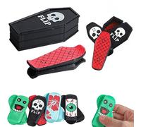 Magnetic Mini Fingerboard - Fun, Stress-Relieving & Portable, Pro Fingerboard Obstacles, Spin, Flip, and Roll Your Stress Away