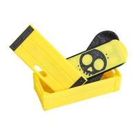 Magnetic Mini Fingerboard - Portable Tiny Skateboard Desk Toy For Tricks (Spin//Slide), 3D Printed Fidgeting Magnetic Perfect For Adults Youth Teens Home School Travel Gift