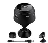 Magnetic Mini Security Camera, Mini Spy Hidden Camera,Mini 1080p HD Wireless Magnetic Security Camera 360,Portable Small Nanny Cam with Night Vision, App Controlled,for Home Indoor and Outdoor (1Pcs)