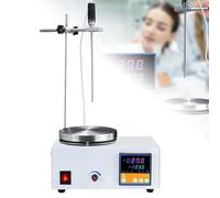 Magnetic Mixer, 1500ML Laboratory Hot Plate with Stainless Steel Heating, Digital Temperature Control, Speed 0-2500r/min for Lab Mixing