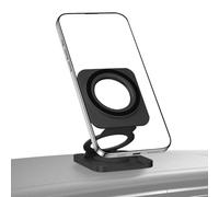 Magnetic Mobile Phone Holder, Foldable Mobile Phone Stand Desk - 180 Degree Rotation Non-Slip Holder Portable for Charging Selfie Travel Fitness Car Desk