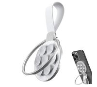 Magnetic Mobile Phone Holder | Folding Stand with Mirror for Shower | Compact Holder for Smartphones in the Bathroom School Hotel Room