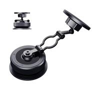 Magnetic Mobile Phone Holder for Car - Suction Cup Car Dashboard Mobile Phone Holder - Rotating Folding Holder with 360° Rotation for Truck Saloon Desk On the Go Home