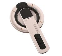 Magnetic Mobile Phone Holder Ring, Robust Magnetic Handle, Strong Three Hundred Sixty Degree Rotatable Portable Adjustable Double-Sided Stand for Streaming Travel Wall Desk Fitness