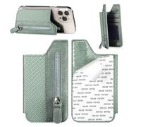 Magnetic Mobile Phone Wallet, Magnetic Wallet, Card Holder, Foldable Credit Card Holder on the Back of the Phone with Multiple Money Compartments - Practical Stick-on Case for Mother's Day