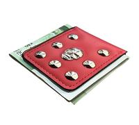 Magnetic Money Clip for Men, Magnetic Money Clip Wallet | Magnetic Money Clip Wallet, Punk Style Coin Purse, Magnetic Money Clip with Pocket, Case, wine red, Se référer au descriptif, Refer to