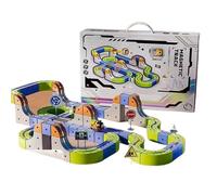 Magnetic Monorail Starter Set, DIY Maglev Train Toy Electric Expandable Track Set Freely Buildable Cultivates Creativity & Scientific Thinking Birthday Gift for Boys and Girls(Large)