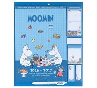 Magnetic monthly wall diary 2026/2027 Erik, The Moomins (English)