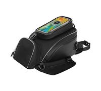 Magnetic Motorcy ag - Tank-Mount Phone Pouch, Waterproof Touchscreen Storage, Spacious Travel Organizer | Adventure and Touring Use, Riding Accessories for Navigation, Power, and Esentials