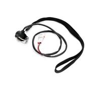 Magnetic Motorcycle Engine Kill Switch Cap With Wrist Strap Compatible With ON OFF Function(Black)