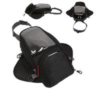Magnetic Motorcycle Tanker Bag - Motorcycle Tank Bag | Adjustable Rider Pouch | Motorcycles Tail Bags| Large Capacity Front Trunk Pannier Pack Accessories and Reflective Strip Cycle Supplies