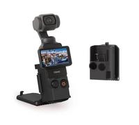 Magnetic Mount Expansion Adapter Base for DJI Osmo Pocket3 Angle Adjustable Multifunctional Desktop Bracket Base Sport Camera Accessories (Black)