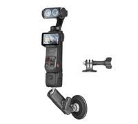 Magnetic Mount for Insta360 Go Luna Ultra X5 X4 Air Metal Magnet Quick Car Holder 1/4 Screw Adapter for Gopro Hero 13 12 MAX 2 for DJI Osmo Action 6 5 Pocket 4 3 Accessories