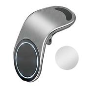 Magnetic Mount Holder - Hands Free Cradle, Vehicle Phone Support | Universal Smartphone Dash Grip, Rotatable Air Vent Clip With Metal Plate